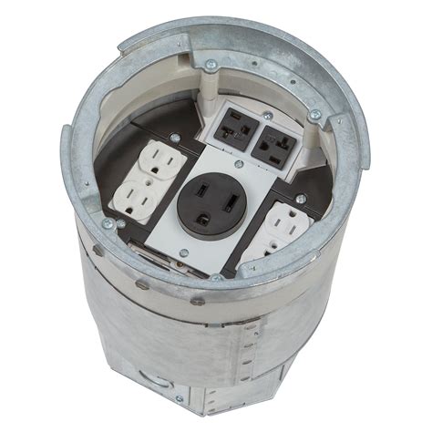 recessed electrical floor box